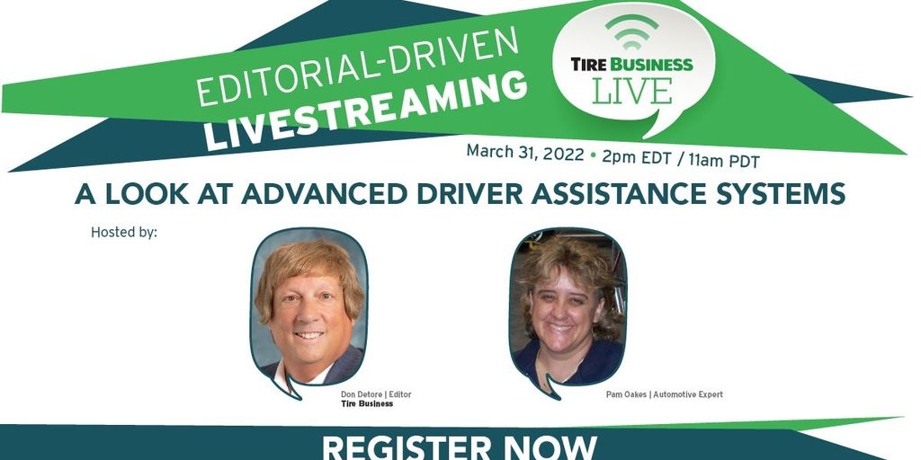 Tire Business to host livestream on ADAS technology - Vimarsana News