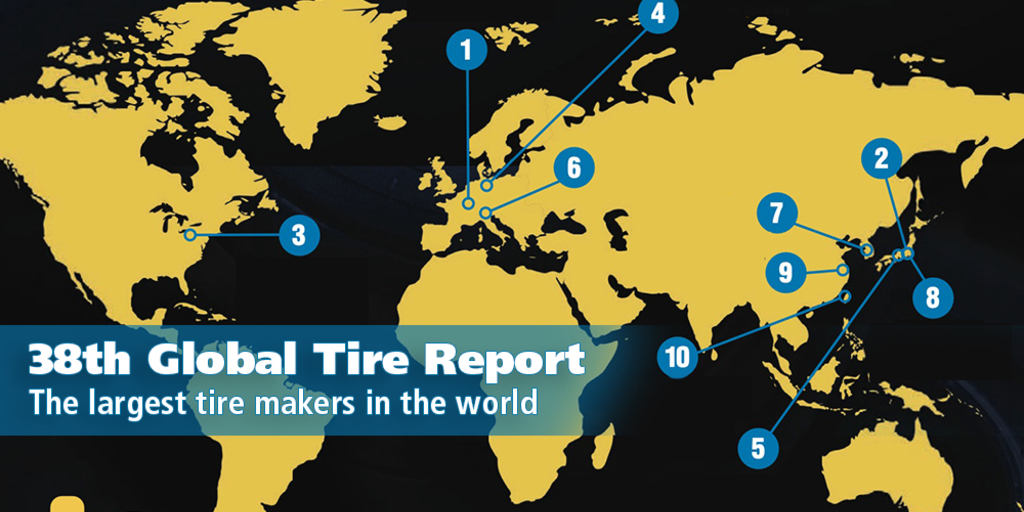 Michelin, Bridgestone, Goodyear top tire makers again - Vimarsana News