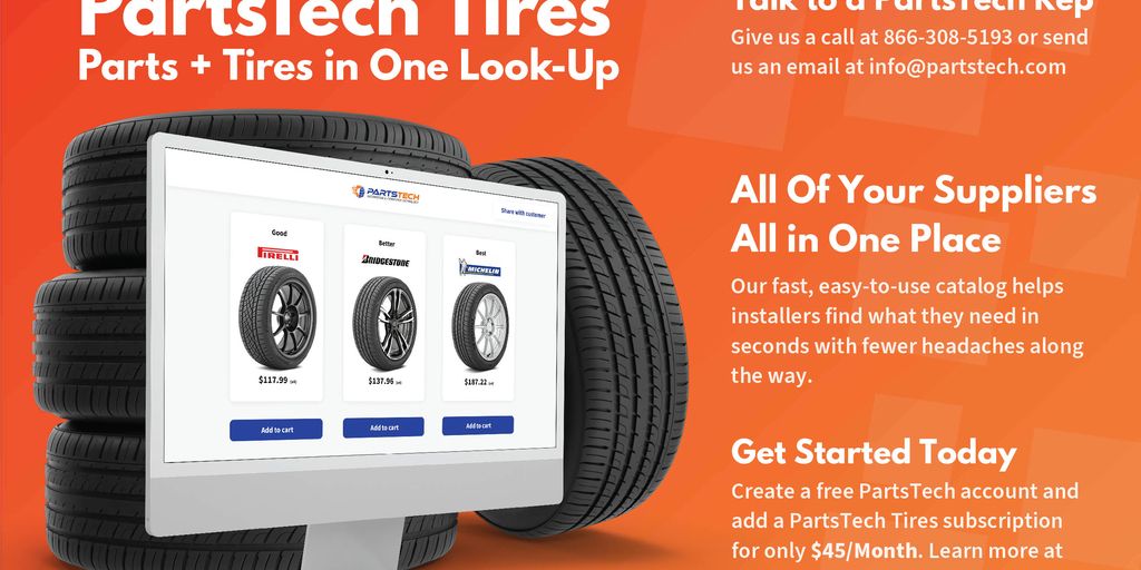 PartsTech adds tire search feature to ordering platform - Vimarsana News