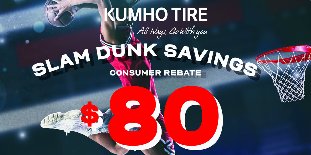 NBA sponsor Kumho offering 'Slam Dunk' rebate - Vimarsana News