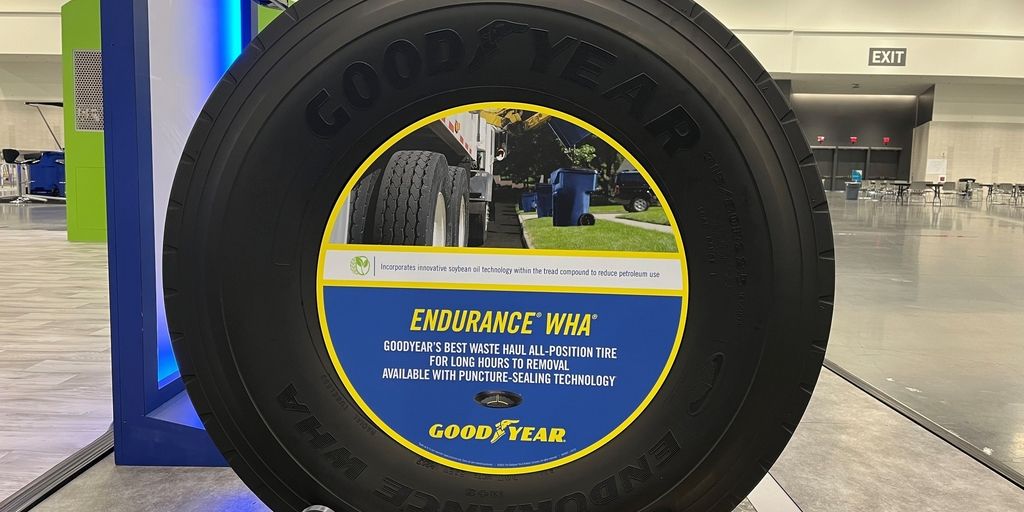 Goodyear makes waste haul tire with soybean oil - Vimarsana News