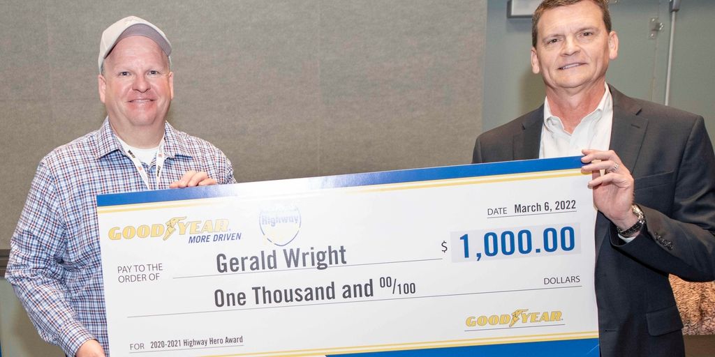 Illinois truck driver named Goodyear Highway Hero - Vimarsana News