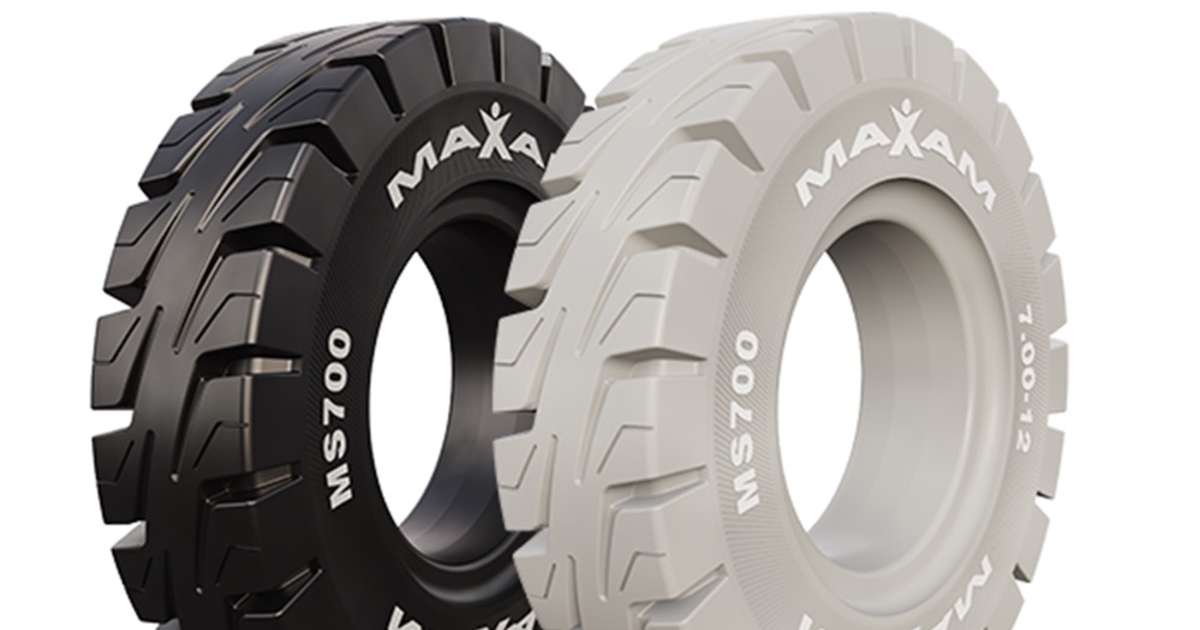 Maxam solid forklift tire features EcoPoint3 compound - Vimarsana News