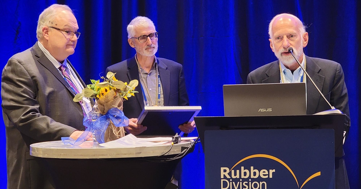 Tweel inventors Rhyne, Cron reflect on Charles Goodyear honors - Vimarsana News