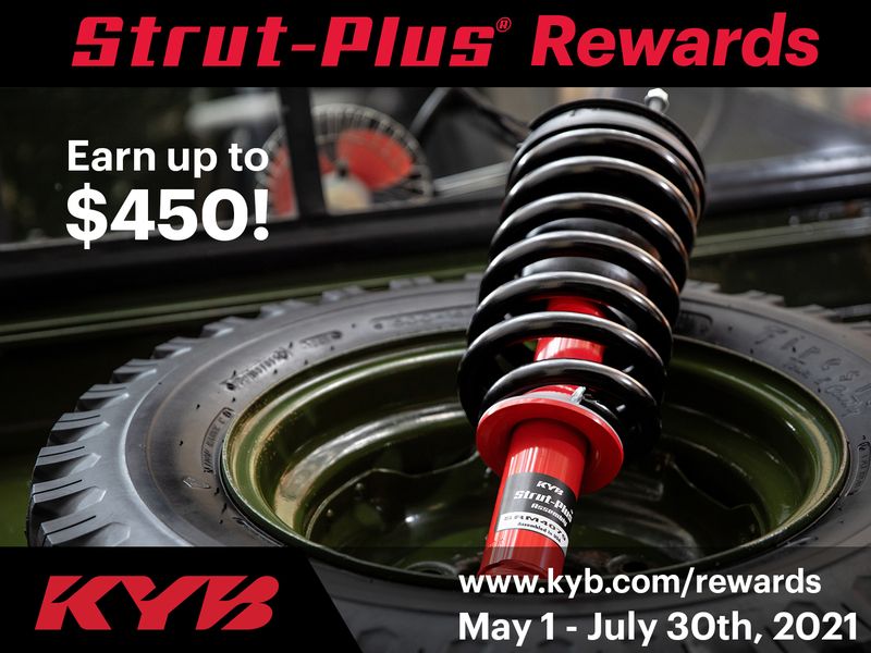 KYB offers up to $450 with 'Struts-Plus Rewards' promotion - Vimarsana News