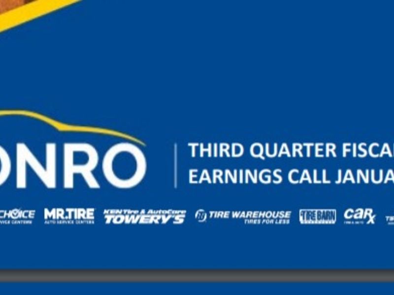 Monro sales, earnings up in Q3, 9 months - Vimarsana News