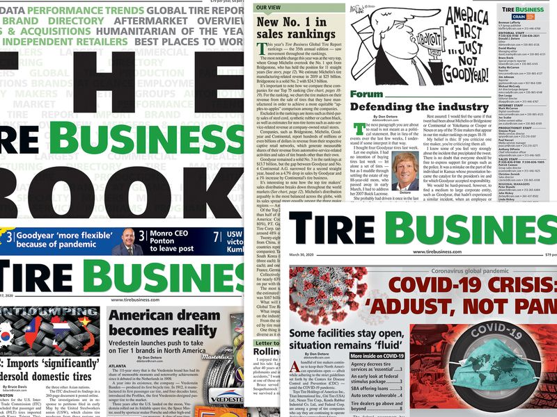 Tire Business wins four Crain awards - Vimarsana News
